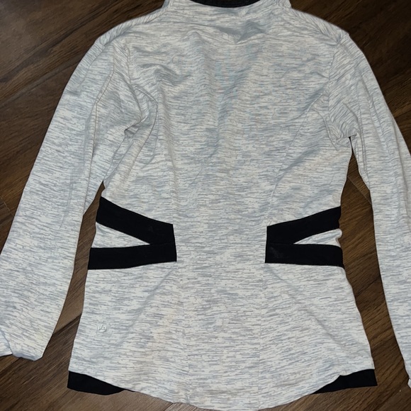 Medium Queenieke black and gray athletic jacket - Picture 3 of 3